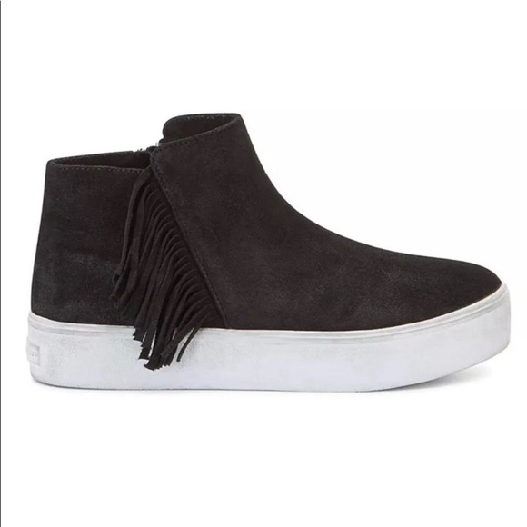 Rebecca Minkoff ‘Stella’ Fringe Suede Sneaker - Picture 12 of 12